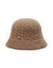 Hejiseuyeoseongaegseseoli Beige Woven Logo Embellishment Wool Blend Bucket Hat