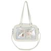 Japanese jk uniform bag cute casual transparent soft girl girl student shoulder pain bag baby bag portable messenger bag