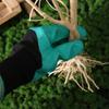 4Pairs Prick-proof Design Gardening Gloves Latex Material Protective Gloves  Outdoor Use
