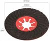 SUPERFLEX grinding disc 115mm thick 60