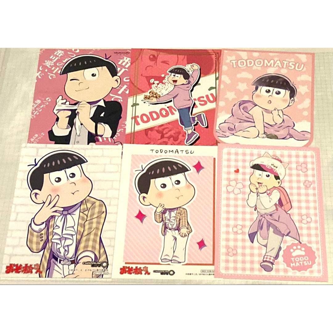 Osomatsu-san Postcard Illustration Card Todomatsu