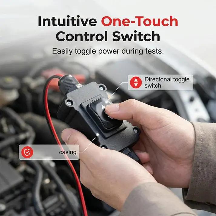 Universal Car Motor Diagnostic Tool, Scanner and BatteryTester, Check Engine Light, Evap Test, Cranking &Charging System Test