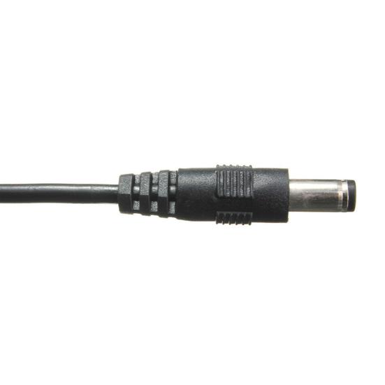 Câble d'extension d'alimentation CC mâle vers femelle 2M 5,5 mm x 2,1 mm Connecteur de cordon