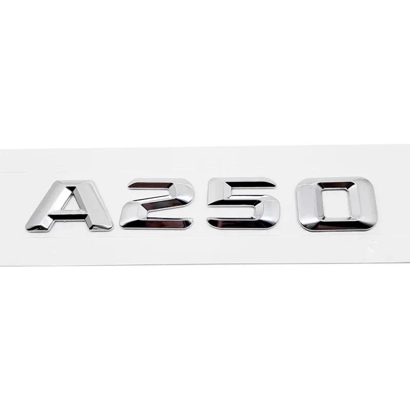 Stop ABS Naklejka z Emblematem na Klapę Bagażnika Samochodu dla Mercedes Benz Klasa A A45 A63 A140 A160 A180 A200 A220 A250 A260 Emblemat Tylnego Bagażnika