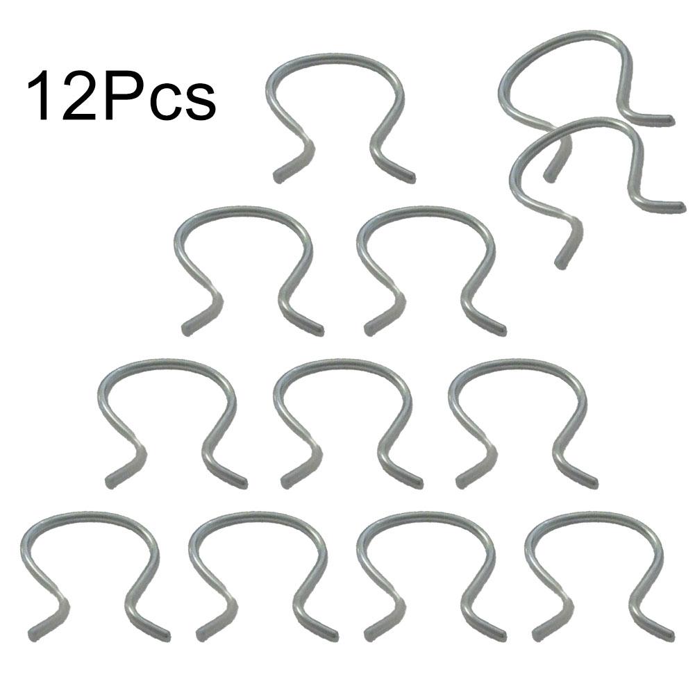 Crank Retainer Door Handle Wind Horseshoe Clip Set Sliver