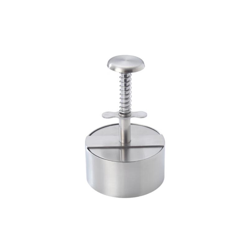 ZISIZ 304 Stainless Steel Manual Spring Food Press