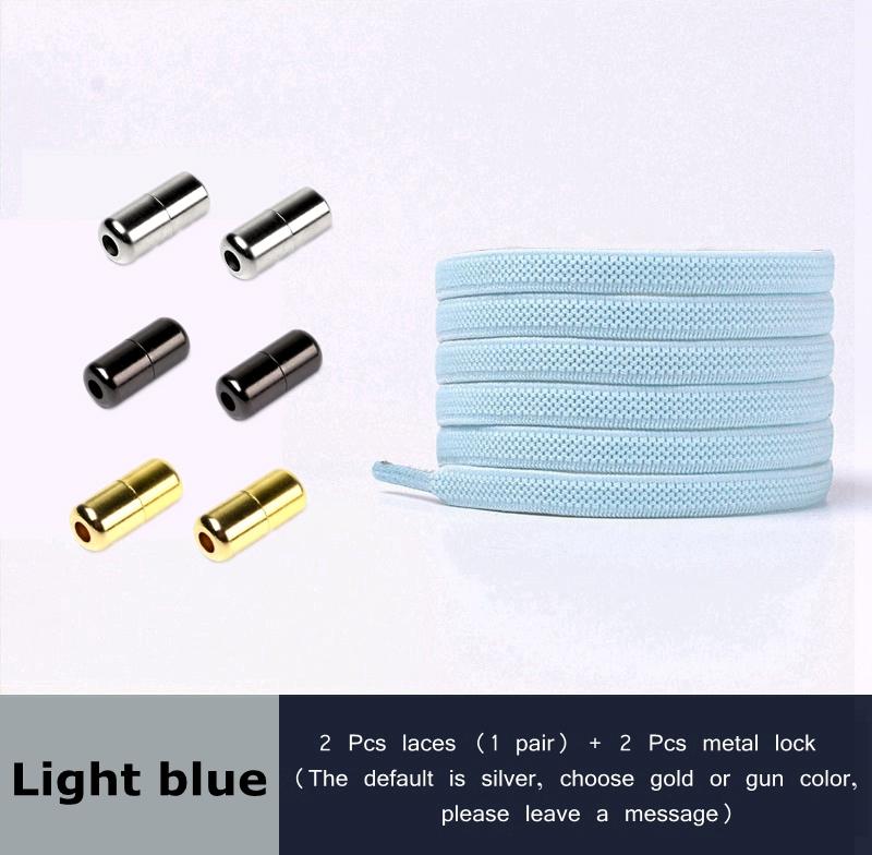 Flat No Tie Shoe Laces Black White Shoelaces for Sneakers Elastic Laces Without Ties Kids Adult Quick Lace for Shoes Rubber Band