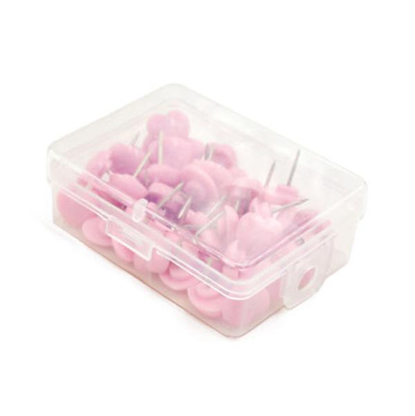 Buy 50pcs Plastic Quality Cork Board Safety Colored Push Pins Thumbtack Office School