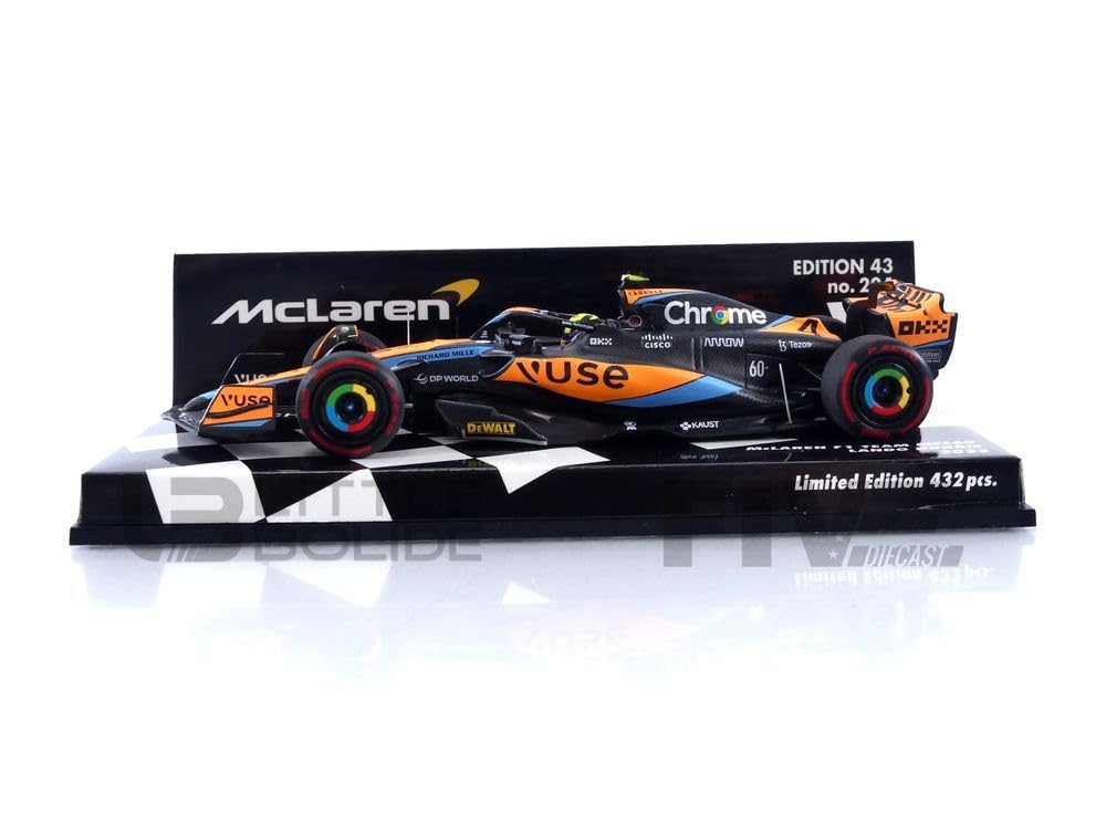 McLaren F1 Team MCL60#4, Norris, Bahrain GP 2023-143 Minichamps