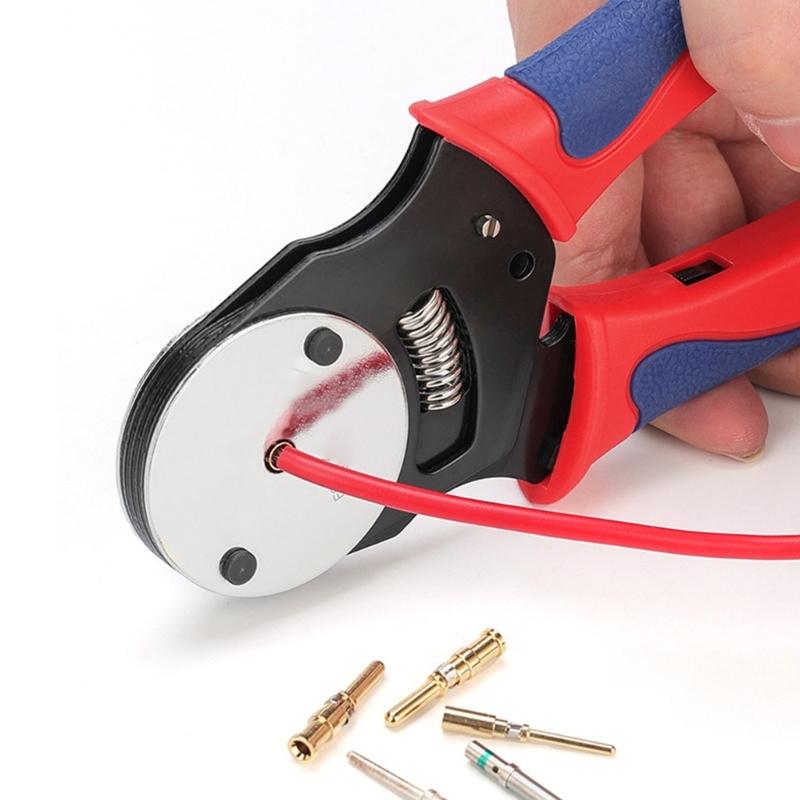 Deutsch Closed Barrels Crimper Barrels Contact Circularly Connectors Contact Crimping Tool 4 Way Indent Connectors Removal
