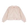 Solid Color Reversible Casual Baseball Collar Jacket Women Jacket Guava-Ice FB8693-838