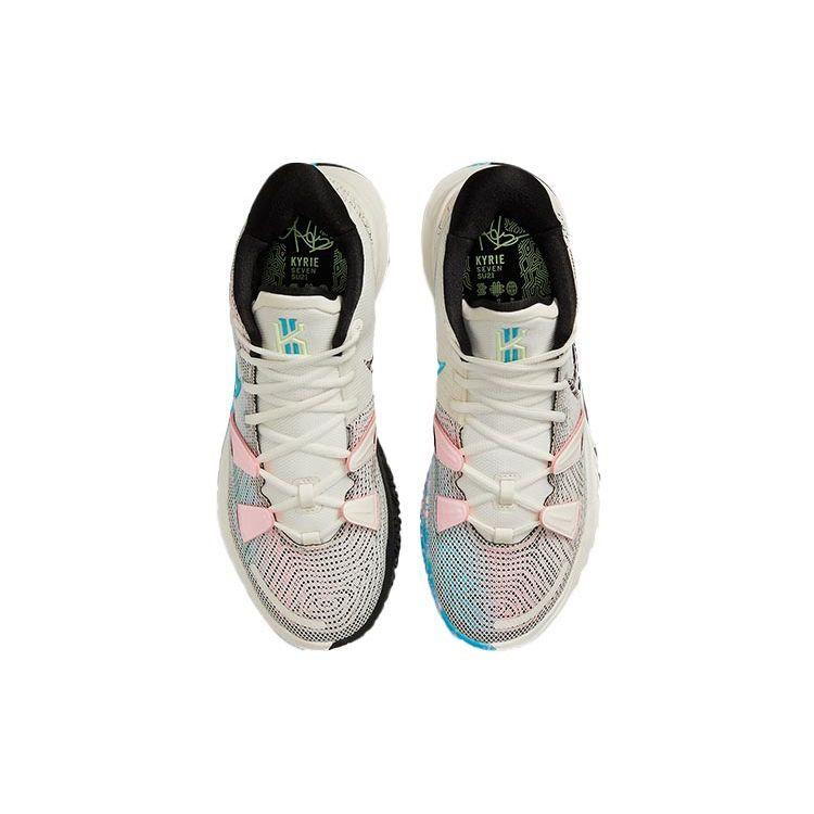 Nike Kyrie 7 Pale Ivory Unisex Sneakers Cream Chlorine-Blue Black CZ0141-100