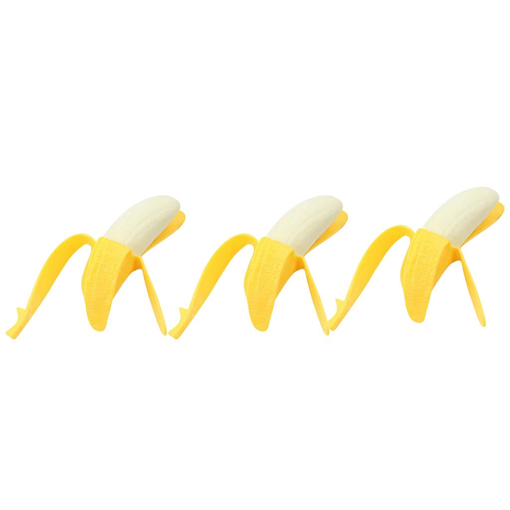 Simulated Banana Squeeze Release Decompression Artifact Slow Rebound Decompression Banana Peel Parody Prank Creative Toy