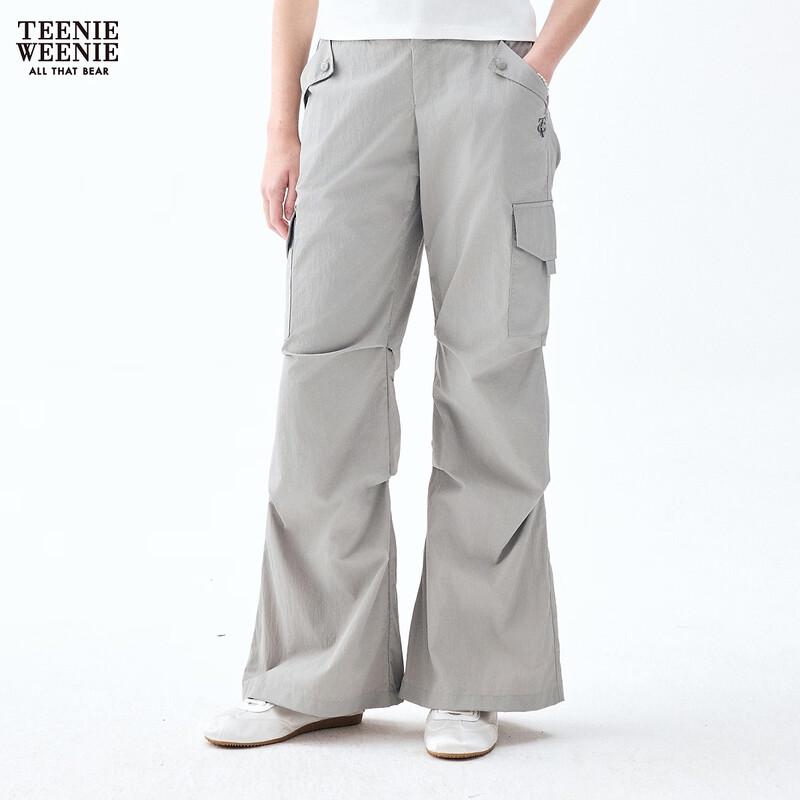 Teenie Weenie Women's Bear Letter Casual Long Pants