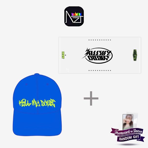 

[ОФИЦИАЛЬНЫЙ ТОВАР В ВОП-АП МАГАЗИНЕ] СИНЯЯ бейсболка и спортивное полотенце — ITZY ALBUM POP-UP