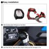 2X Interior Gear Shift Knob Head Cover Decor Trim for Ford Bronco + Black