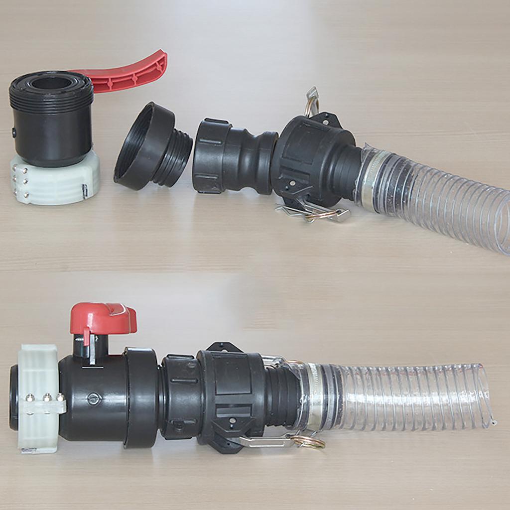 Cam Lock Adapter IBC Tank Quick Connect Internal Cam Lock Fitting Type C Polypropylene Cam Lock Fitting Standard Female Fitti