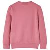 Sweatshirt pour enfants framboise 92/104/116/128/140