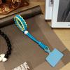 Anti-lost Sling Phone Woven Lanyard with Patch Woven Phone Rope Braided Phone Strap  Backpack Decor