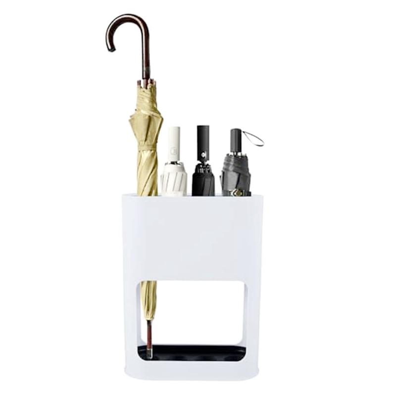 A20F-Umbrella Storage Rack Umbrella Storage Rack Creatives Umbrella Rack Home Shelf Wall - Mounted Umbrella Bucket белый