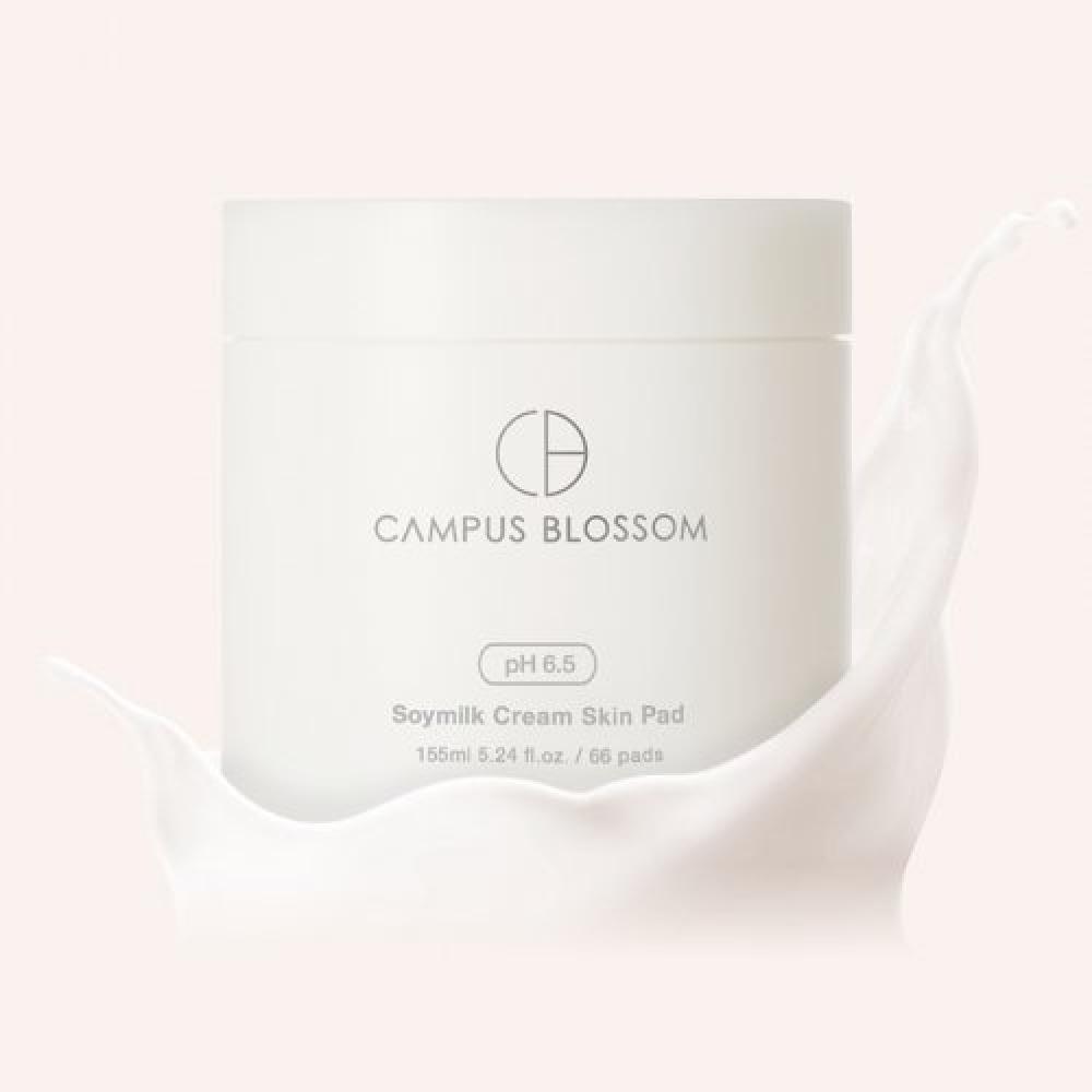 Campus Blossom Vegan Non Irritating Daktok Soy Milk Cream Skin Pad 66 Sheets none