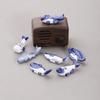 Cute Little Fish Ceramic Solid Chopstick Holder for Japanese Restaurants, Spoons, Fork Racks, Ceramic Rest Kitchen Utensils