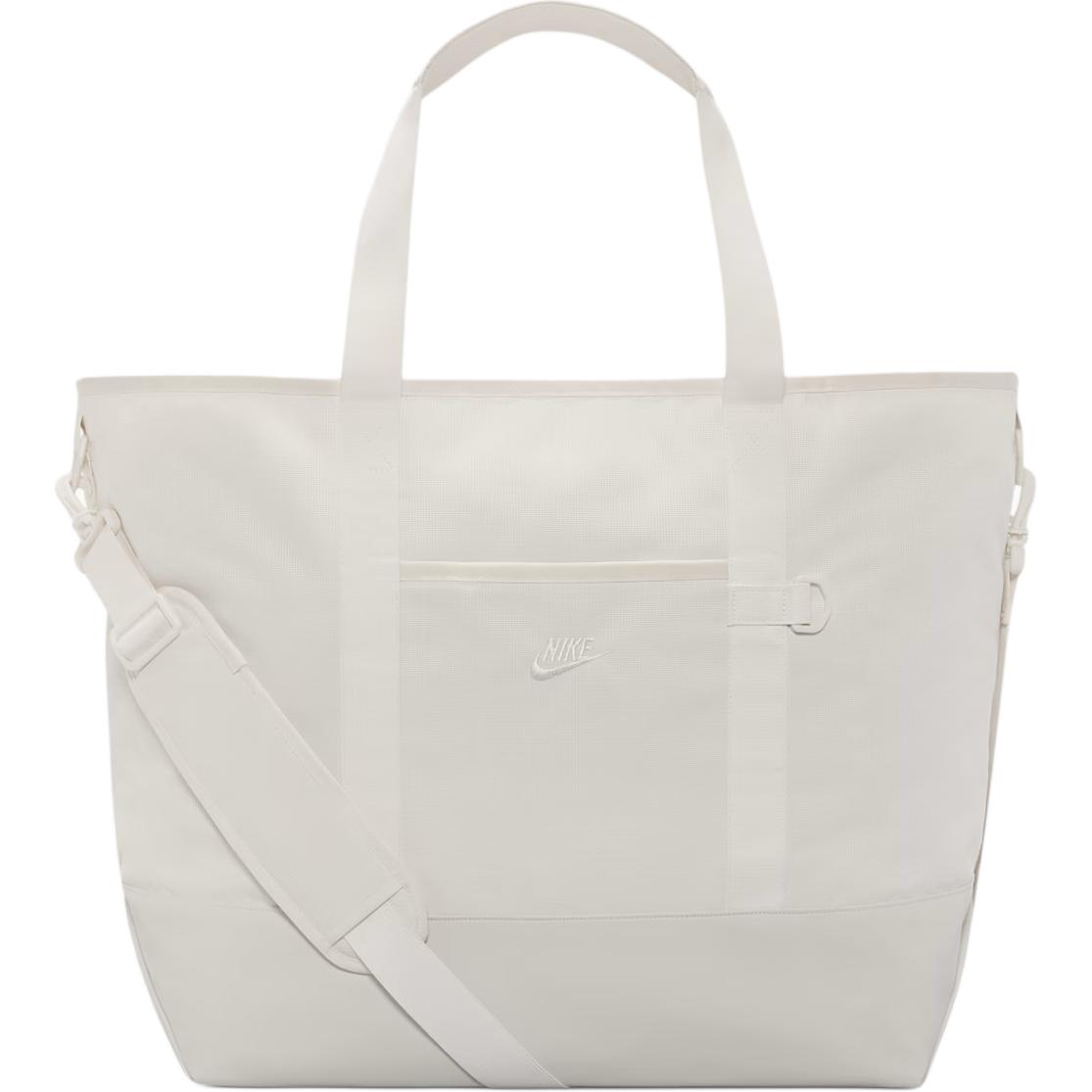 

Nike Heritage Eugene 63L Embroidered Logo Large Capacity Tote Bag Fabric Shoulder Bag Unisex Tote Bag Light-Bone IB4366-030 Light Bone