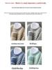 Men's 100% Pure Wool Striped Round Neck Sweater - Casual Cashmere Knitwear