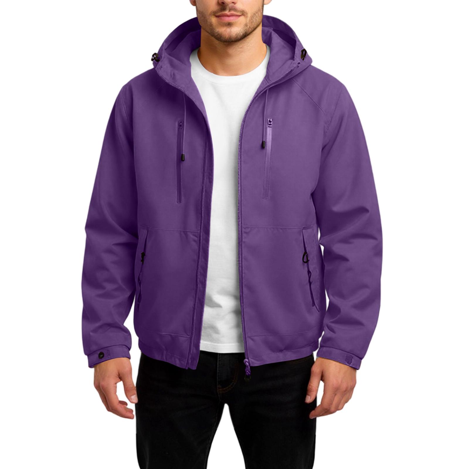 

Men s Fashion Leisure Hooded Hood Outdoor Jacket Coat XXXL