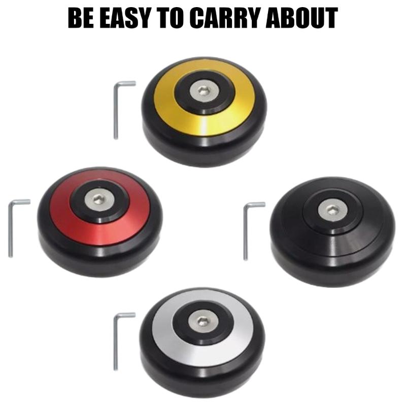 Elegante Tapa de Cubo de Rueda Delantera de Aluminio para Motocicleta Tapacubos de Rueda de Motocicleta de Precisión Instalación Rápida para Moto 30