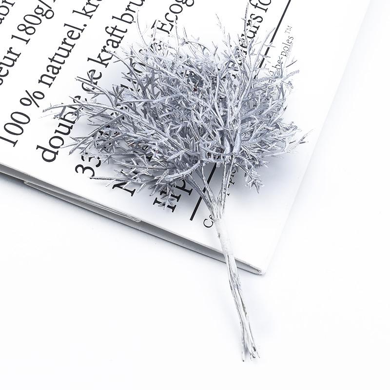 4/8pcs Artificial Plants Christmas Tree Leaves Vase Home Room Decor Wedding Party Bridal Accessories Clearance Diy Gifts Plastic