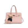 Solid Color Pu Medium Shoulder Bag For Ladies With Zipper Closure Daily Use Fashion Crossbody Purse