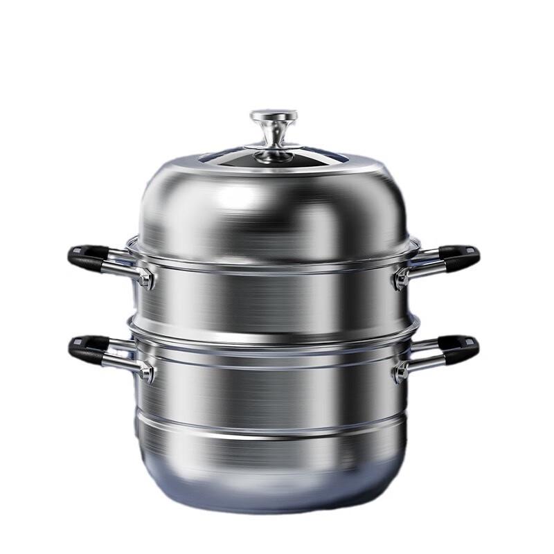 Jinsaozi 3-Layer Stainless Steel Steamer Pot