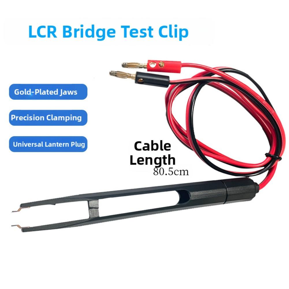 

Fourwire LCR test cable for SMD chip fixtures compatible with LCZ digital bridge 80 5cm cable with miniature gold chucks China Mainland