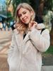 2024 Extra Long Plus Size Women's Faux Rabbit Fur Coat - Warm Winter Outerwear