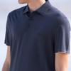 VICUTU Men's Short Sleeve Knit Polo Shirt