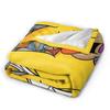 T-The Simpsons Warm Soft Blankets  Girls Boys Plush Throw Blanket Novelty Couch Chair Flannel Bedspread Sofa Bed Cover