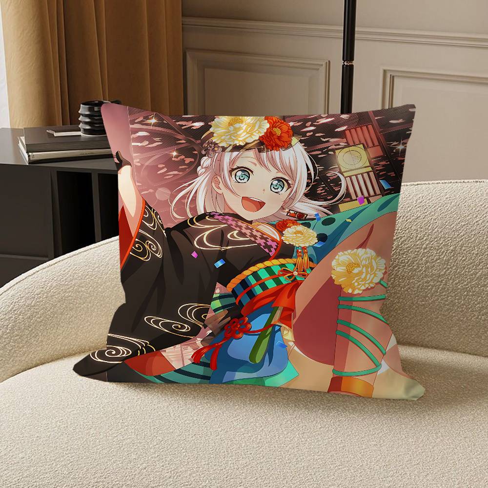 Eve Wakamiya Pillow Gift Home Office Decoration Bedroom Sofa Car Cushion Cover Case 45x45