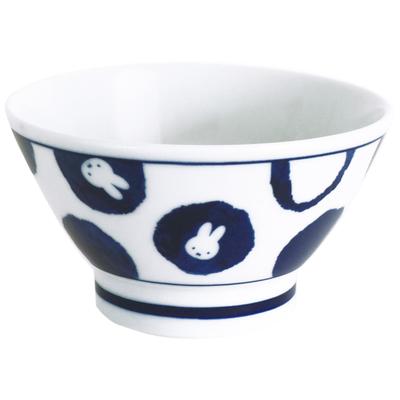 Dick Bruna Hasami Ware Rice Approximately Microwave and Dishwasher Polka Dot Character Miscellaneous Made In Product Number 219125 "Miffy" Bowl, 12cm,