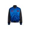 Originals Trefoil Run-DMC Collegiate Logo Print Badge Kleurblok Sportjack Heren Buitenjas Blauw GN5931