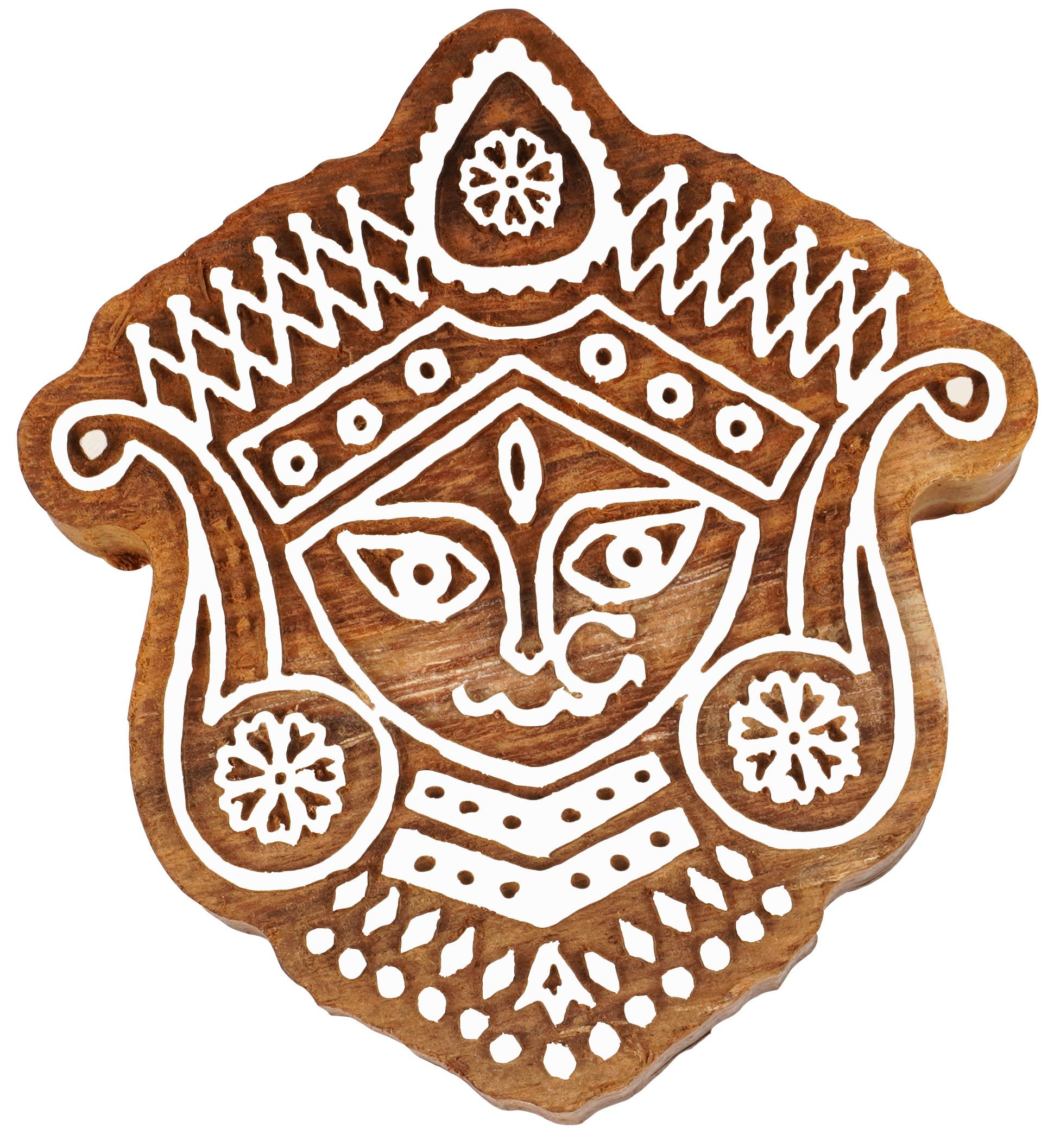 

IBA Indianbeautifulart Textile Printing Block Bird Hand Carved Wooden Stamp Wood 11.99 коричневий