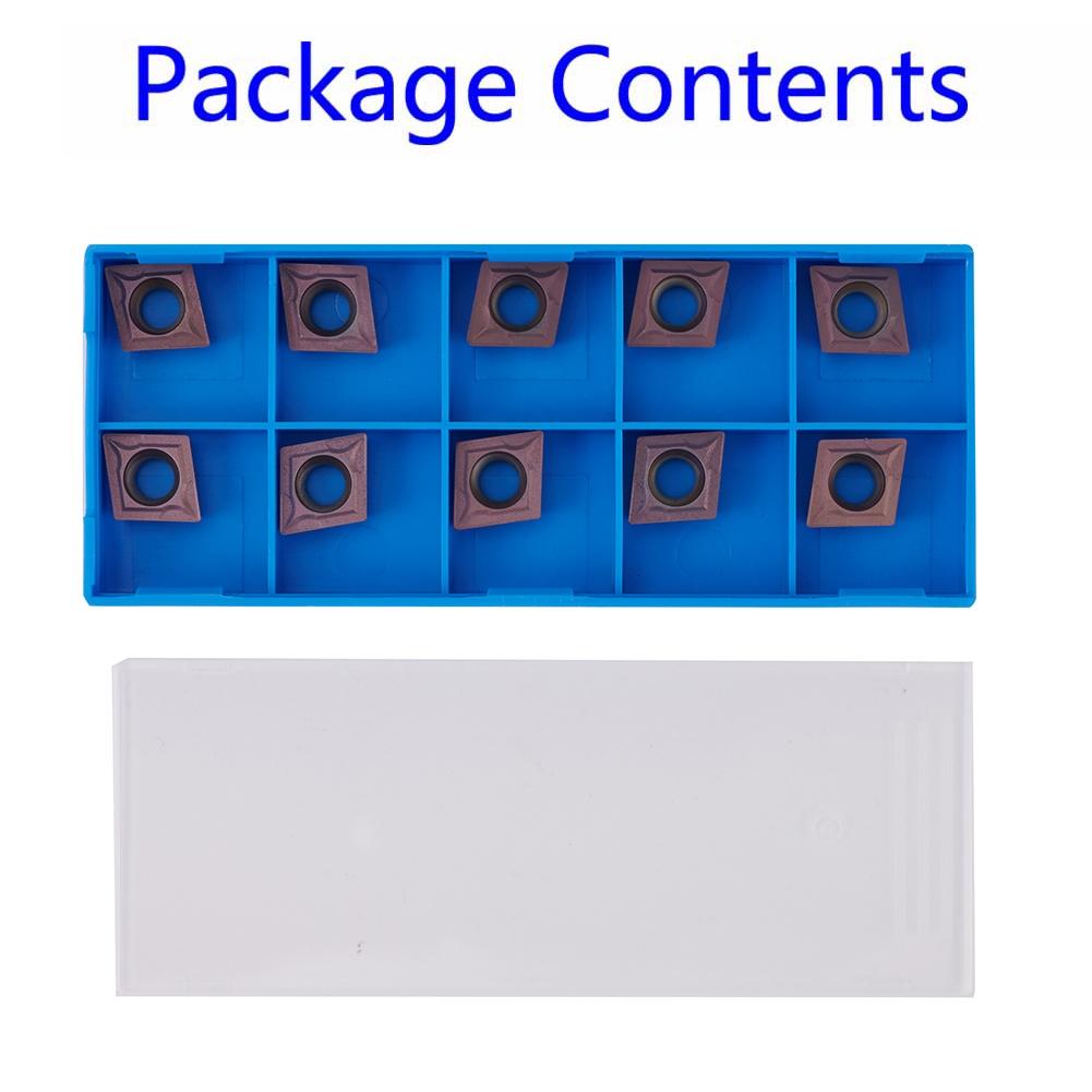 CCMT09T304 VP15TF Carbide Inserts Your Reliable for Turned Parts