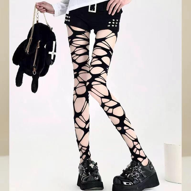 Sexy Body Lingerie Punk Style Sexy Women Stockings Top Garter Belt Thigh Stocking Pantyhose Lolita Uniform Long Sock Medias
