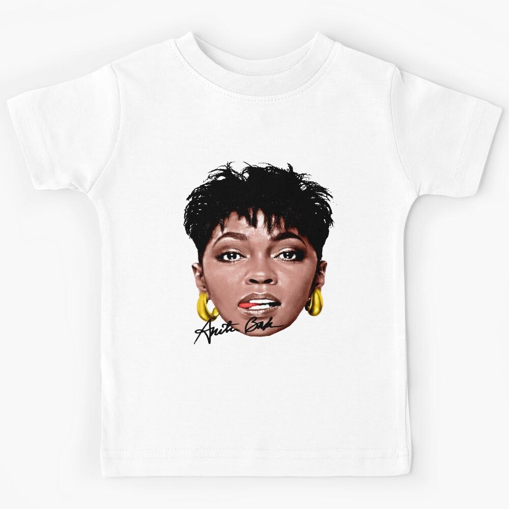 Anita Baker big face retro Kids T-Shirt 130