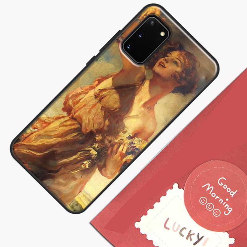 Renaissance Art Painting Phone Case For Samsung Galaxy S26 S25 Ultra S20 S21 S22 S23 S24 S10 Plus S25 FE Cover Shell