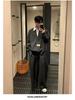Men's Autumn Japanese Two-Piece Look Hoodie: High-Quality, Loose-Fit, Casual, Fashionable Top