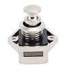 Push Button Latch Keyless Convenient Enhanced Security Easy Installation for RV Yacht Motorhome Caravan Chrome