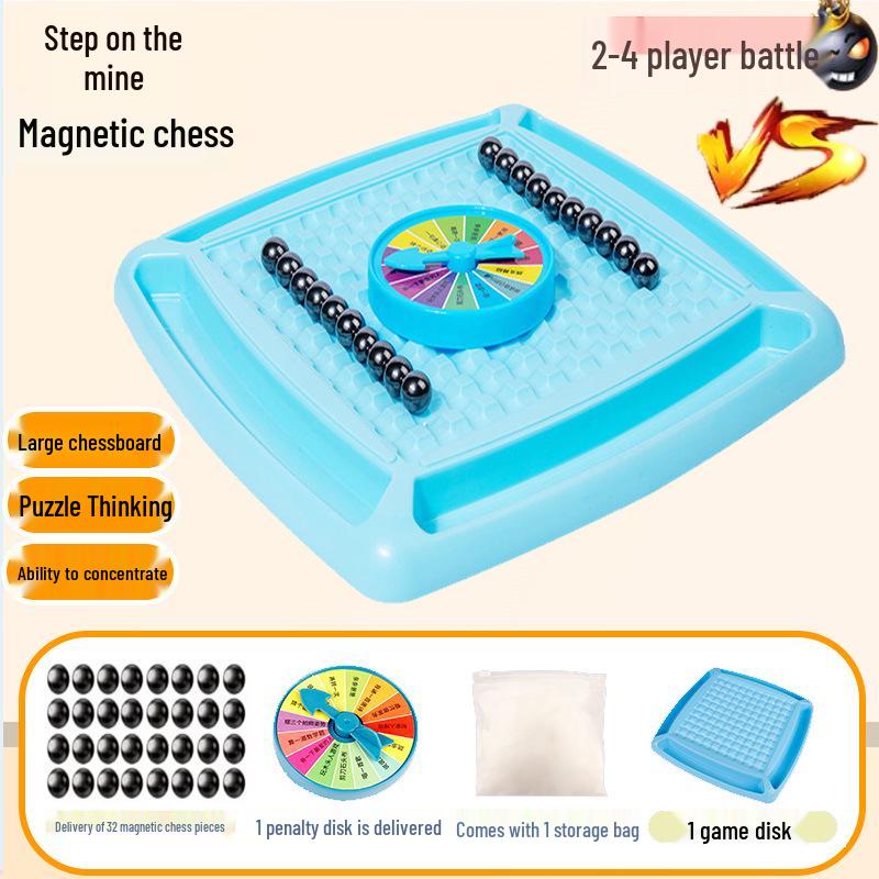 Cross-Border Magnetic Chess Game for Kids: Enhances Logical Thinking & Parent-Child Interaction