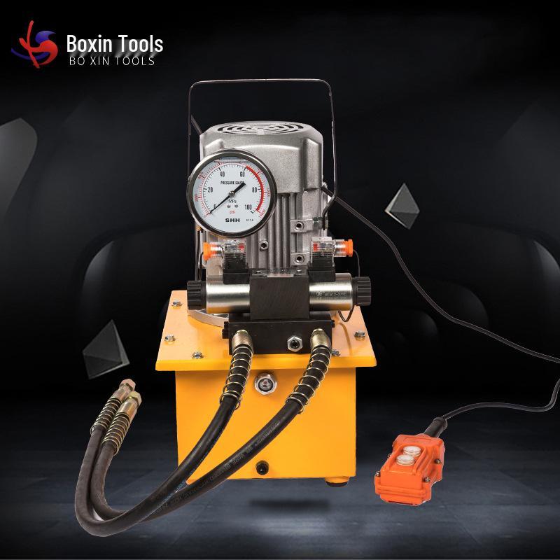 Portable Multi-Functional High-Pressure Hydraulic Pump with Double Solenoid Valve