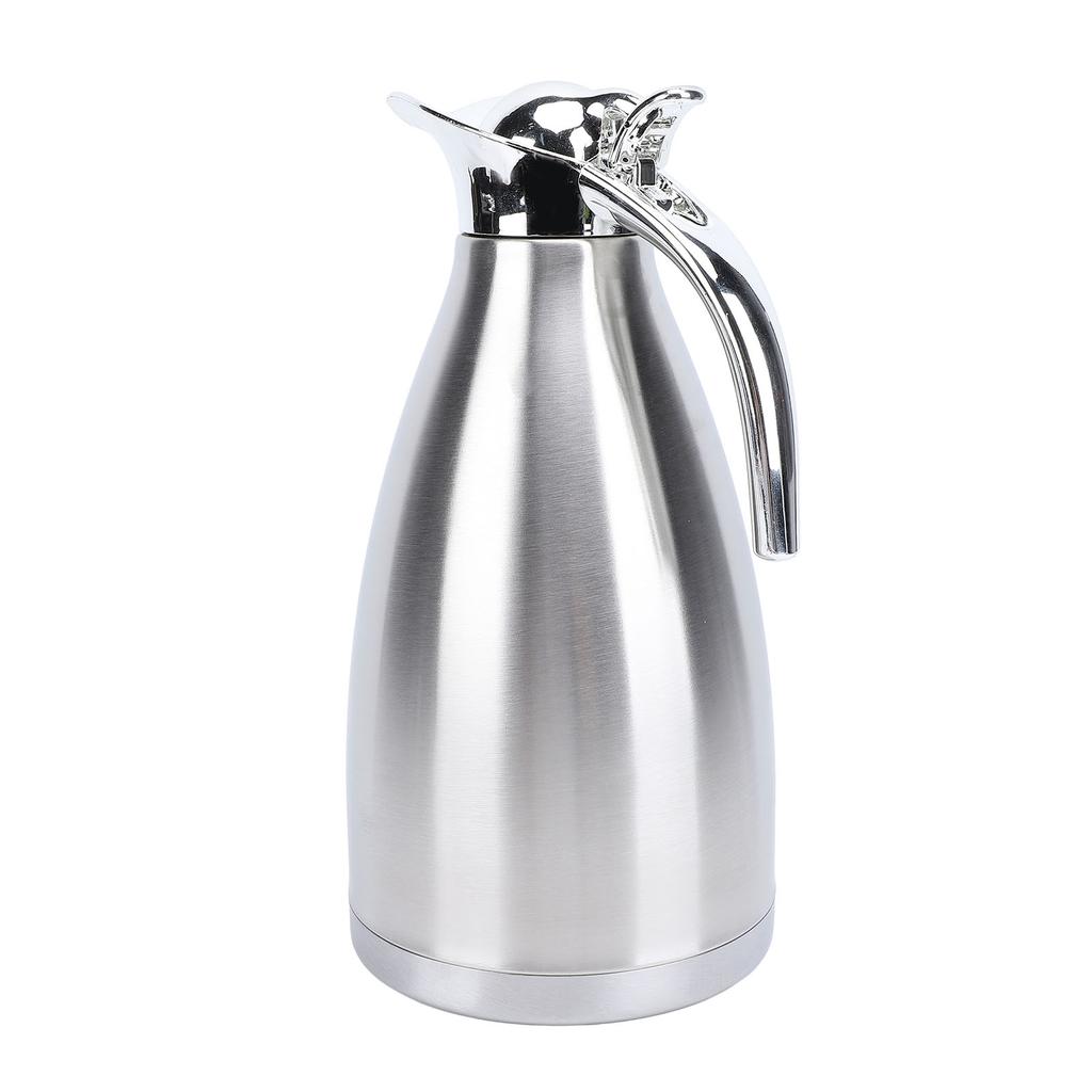 Stainless Steel Thermal Coffee Pot Multipurpose European Style Double Wall Large Capacity Insulated